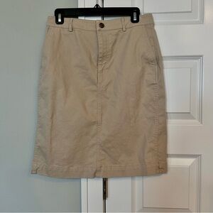 J. Crew Women's Pencil Skirt in Tan